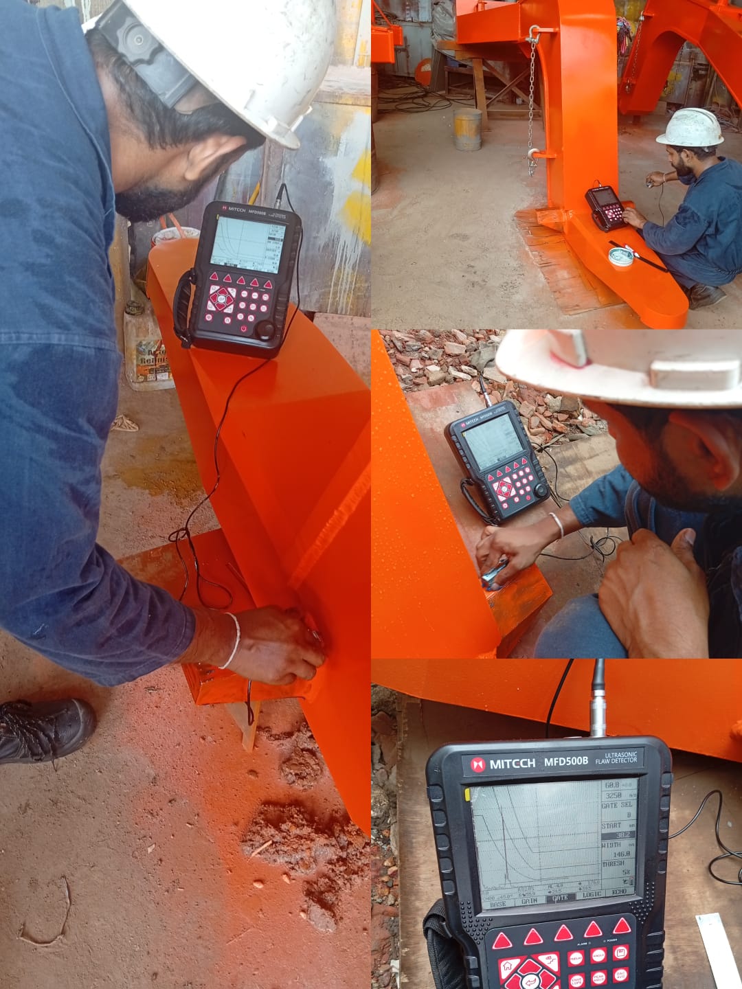 UT of Disbonding in Tilting Pad Journal and Thrust Bearings